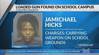 Chester High School student arrested for possession of firearm on school grounds