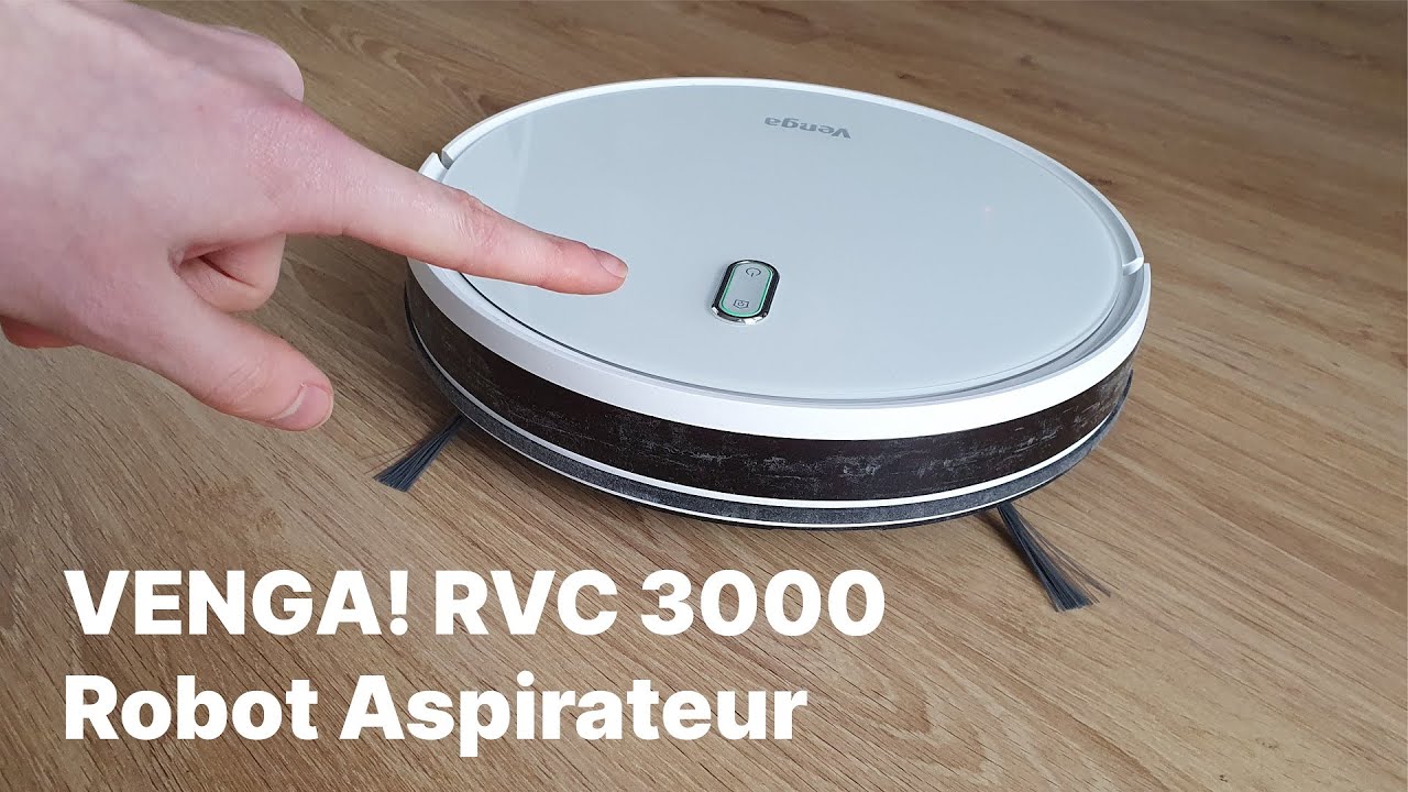 Venga! RVC 3000 - Robot Aspirateur (sans Wifi Et App Mobile) #DEBALLAGE ...