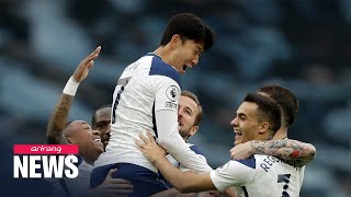 Son Heung-min scores 45 seconds into match; Tottenham draws against West Ham