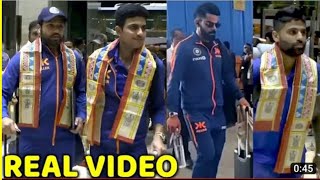 Team india arrived in indore for 3rd odi match | ind vs nz 3rd odi match 2023 | india vs new zealand