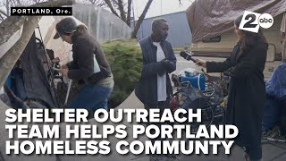 Outreach to Mult. Co. Homeless Population