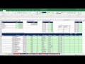 highline excel 2016 class 09 date formulas and date functions including fiscal quarter u0026 year