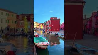 Burano, The Island in the Lagoon of a Venice Italy 🇮🇹
