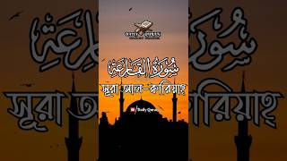 সূরা আল-ক্বারিয়াহ্ । Surah Al-Qari'ah । সুমধুর তিলাওয়াত । Beautiful Quran Recition । #qurantilawat