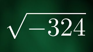 Simplify sqrt(-324)