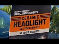 cerakote headlight renewal quick review