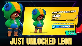 Unlocking Leon \u0026 Pushing Early Trophies in Brawl Stars