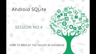 Android SQLite Database Tutorial 4 # Show SQLite Database table Values using Android YouTube