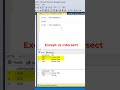 #SQL Except vs Intersect Difference With Example. #datascience #programming #coding