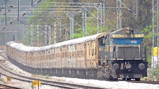 11-in-1 Hi-SPEED TRAINS OF INDIAN RAILWAYS | SPECIAL LOCO VISITOR AT BENGALURU URBAN 😍: PART - 46