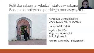 5.Co robią badacze w klasztorze? Metody nauk społecznych w badaniach zakonów-dr Angelika Maria Małek