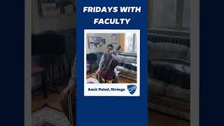 Friday Peabody Faculty Spotlight - Amit Peled