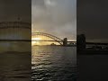 Time Lapse of Moving Clouds over Sydney Harbour Bridge. #Sydney #Australia #sydneyharbourbridge