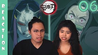Demon Slayer Episode 6 Reaction and Review! (Kimetsu no Yaiba) TANJIRO VS 3 DEMONS!