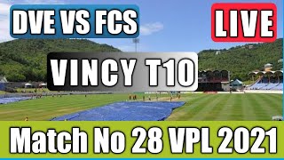 Vincy Premier League Live | DVE VS FCS Live | VPL T10 Live | Vincy T10 Live