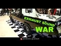 Exhaust Sound WAR after event Borneo Kustom Show 2017