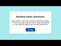 Random Joke Generator using HTML, CSS & JavaScript | Fun Web Project