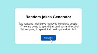 Random Joke Generator using HTML, CSS & JavaScript | Fun Web Project