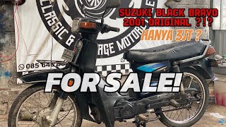 Suzuki BLACK BRAVO 2001 (TERJUAL)❗️Kondisi original bekas Bu Bidan⁉️⁉️