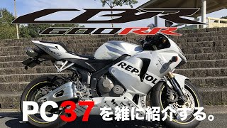 CBR600RRを雑に紹介する。[skim motovlog]