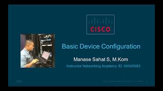 Konfigurasi Dasar Router dan Switch Cisco