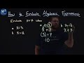 How to Evaluate Algebraic Expressions | Evaluate x+7 when x=3 and x=12 | Part 1 of 6 | Minute Math