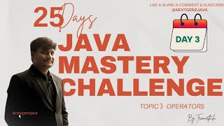 Java Day 3 🥵 | Mastering Java Operators with Real Examples ⚡ | 25 Days Challenge#java#viral #btech