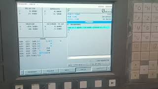 CNC TURNING G84 TAPPING CYCLE