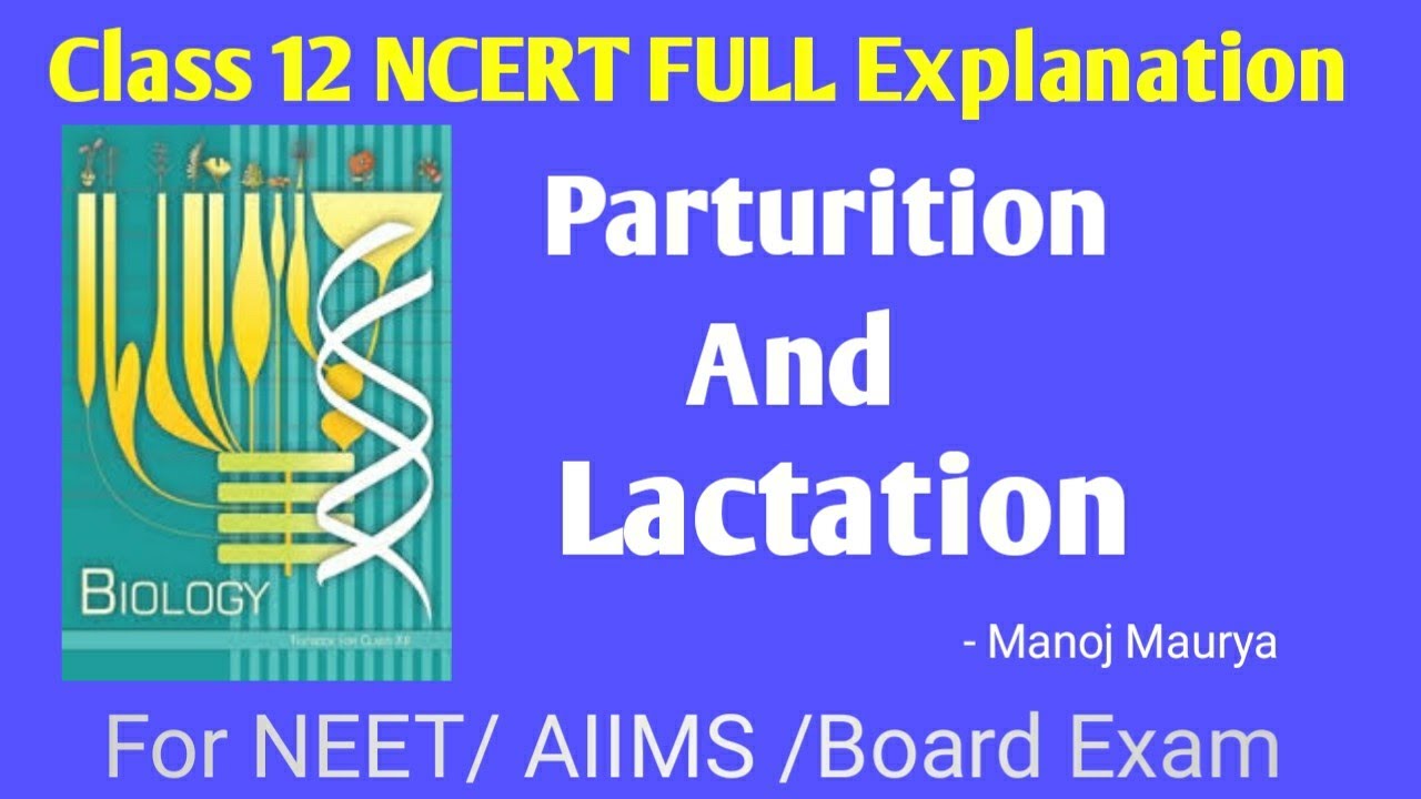 Parturition And Lactation - Manoj Maurya - YouTube