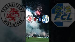 FC Winterthur 0 x 6 FC Luzern - 10/09/2022