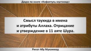 531. Смысл таухида в имена и атрибуты Аллаха. Отрицание и утверждение в 11 аяте Шура.