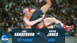 Cael Sanderson vs. Vertus Jones: 2000 NCAA title match (184 lbs.)