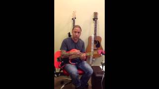 Steve Stine Guitar Lesson - Learn How to Play Whole Lotta Love by Led Zeppelin
