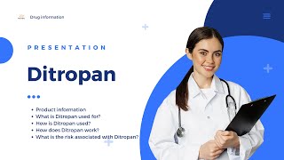 #Ditropan | Product information, uses, dosage, mechanism | oxybutynin