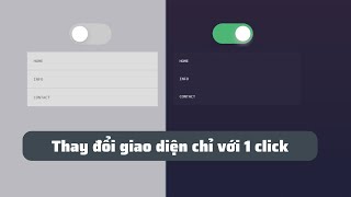 Light/Dark Theme Toggle with CSS only | Css tutorial