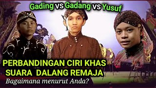 Bandingkan Sulukan Songo Goro-goro Tiga Dalang Remaja Jogja