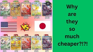 Why are Japanese Pokémon cards so much cheaper?