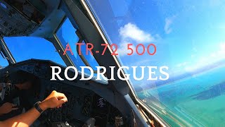 ATR 72-500 | Takeoff from Plaine Corail | Rodrigues Island