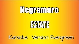 Negramaro -  Estate (Versione Karaoke Academy Italia)