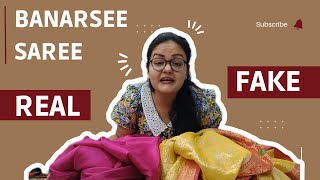 How to identify Banarasi saree real or fake | How to buy real banarasi saree in INDIA #Banarasi #diy