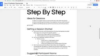 How to Facilitate a Session- Edcamp Style