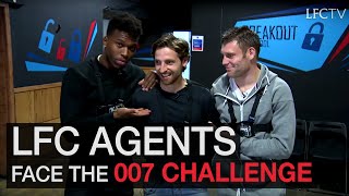 Sturridge, Milner and Allen take on 007 challenge