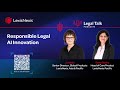 responsible legal ai innovation lexisnexis australia