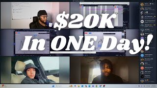 Meet the TRADER who hit his first 20k day, live with the VIP