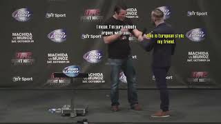 Conor McGregor and Chael Sonnen Trash Talk Each Other!