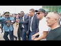 mbappe arrives in father s native cameroon for charity visit afp