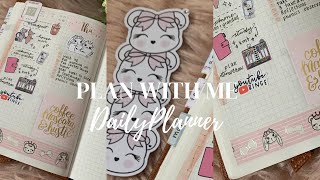 Plan with me l Daily Planner l Bullet Journal by Chloe l Kinbor Daily Planner