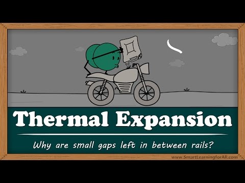 What is the best definition of thermal expansion?
