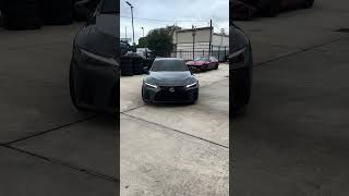 AWT - 2022 Gray Lexus IS350 F Sport Rolling On Gloss Black 19\