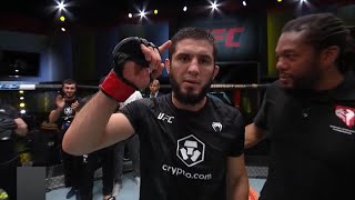 Islam Makhachev Octagon Interview | UFC Vegas 31